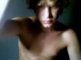 Cute Blonde Twink Wank